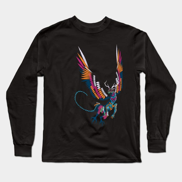 Alebrijes of Might_79 Long Sleeve T-Shirt by BetoRayas